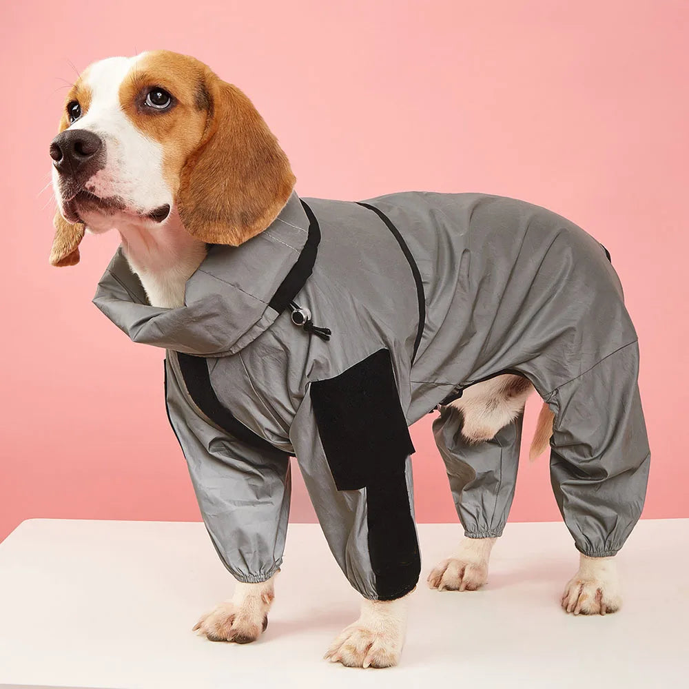 Impermeabile per Cani a Tuta