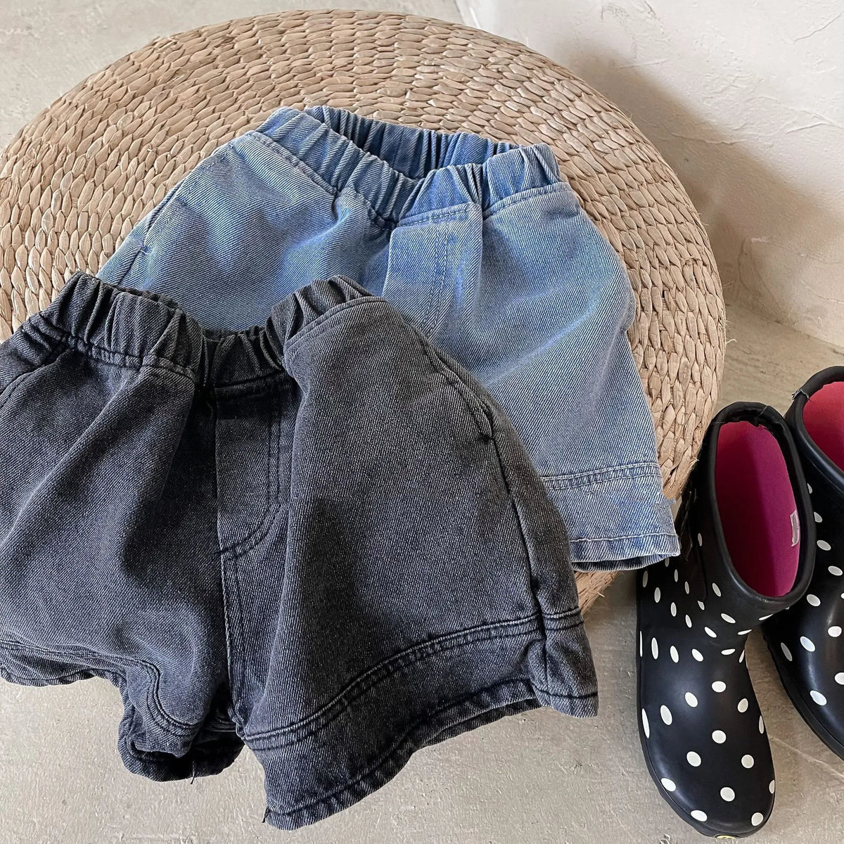 Pantaloncini di Jeans Casual per Bambini