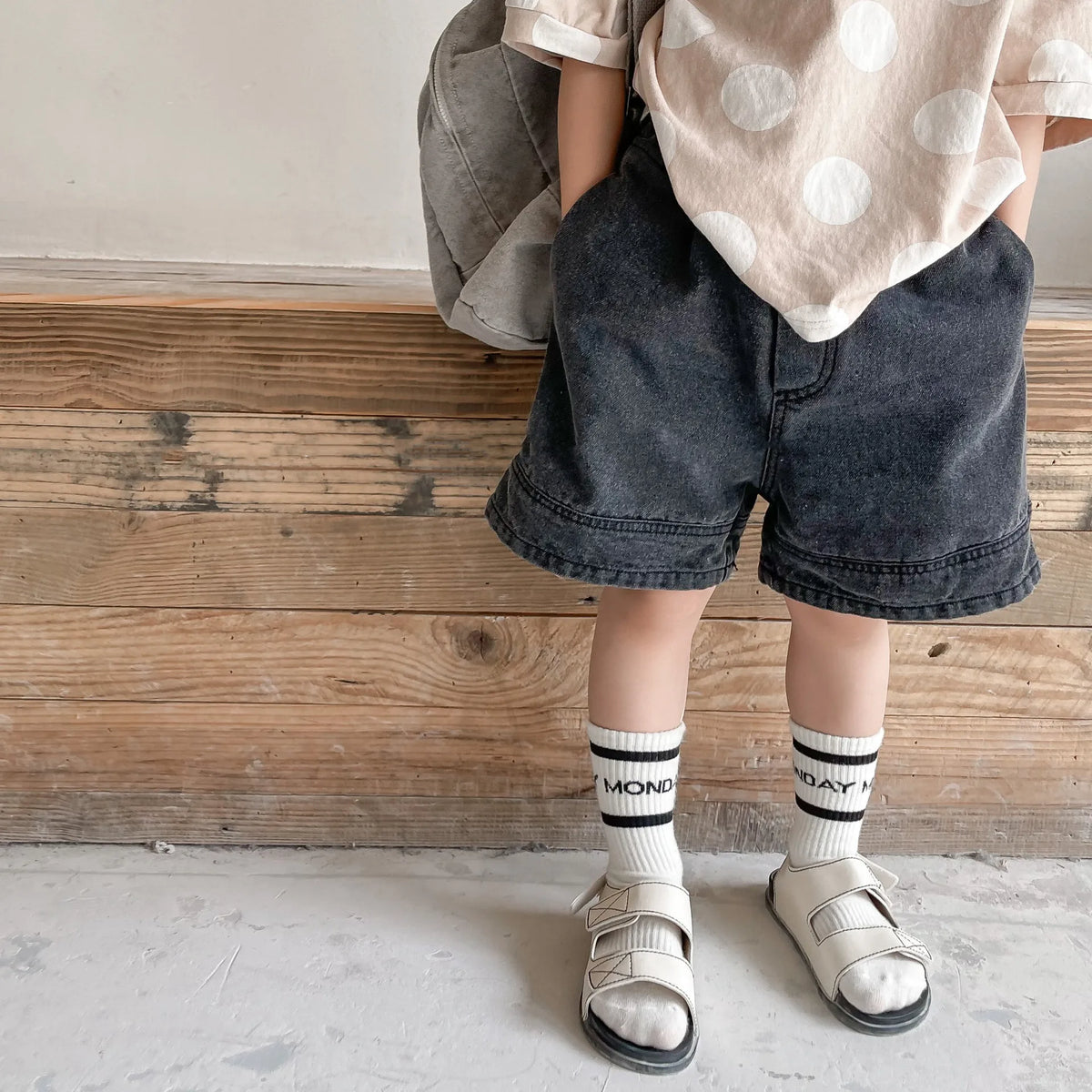 Pantaloncini di Jeans Casual per Bambini