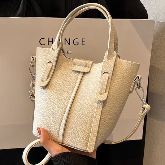 Borsa a Secchiello Minimalista con Tracolla