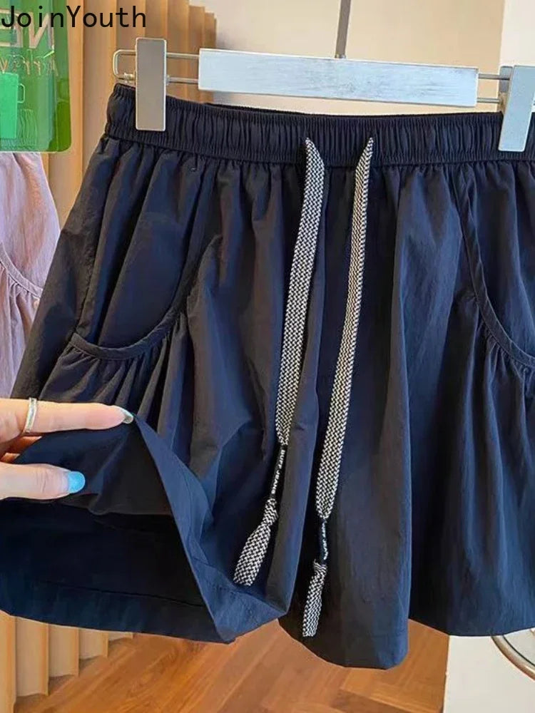 Gonna-Pantalone Casual con Coulisse