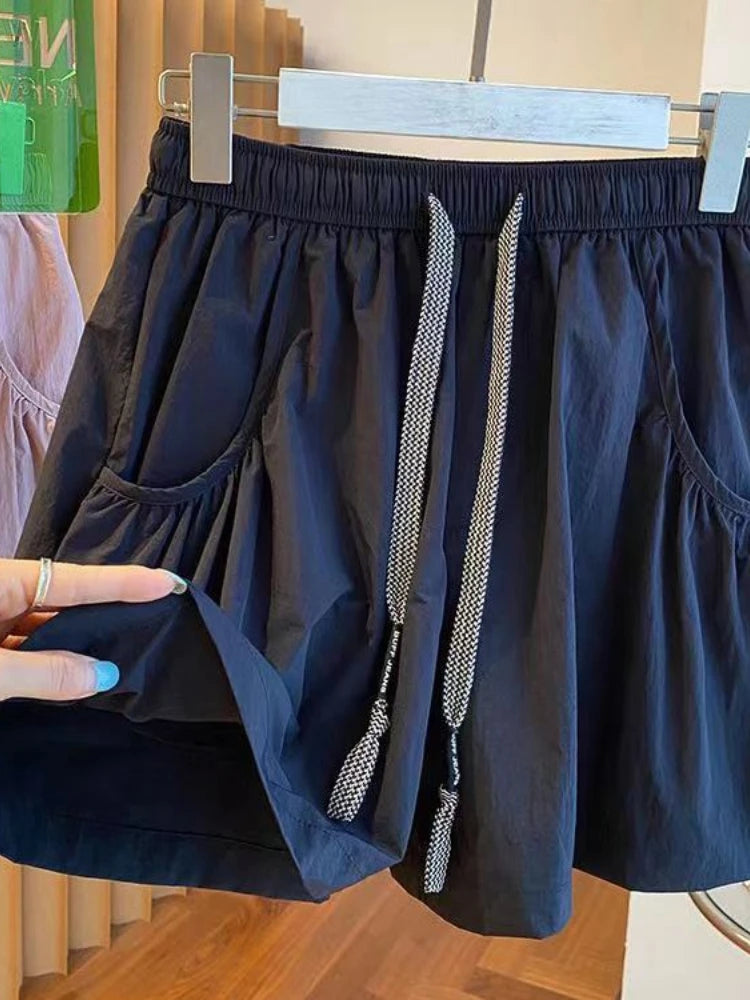 Gonna-Pantalone Casual con Coulisse