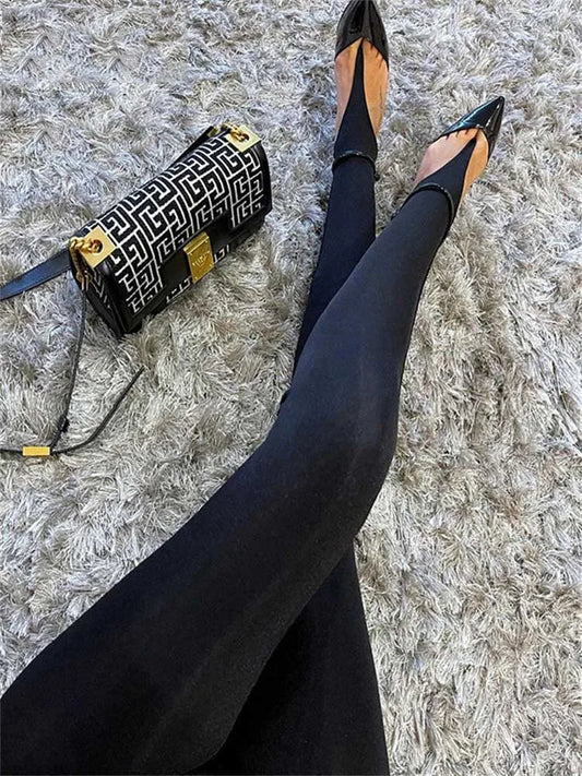 Leggings a Vita Alta con Staffa da Donna