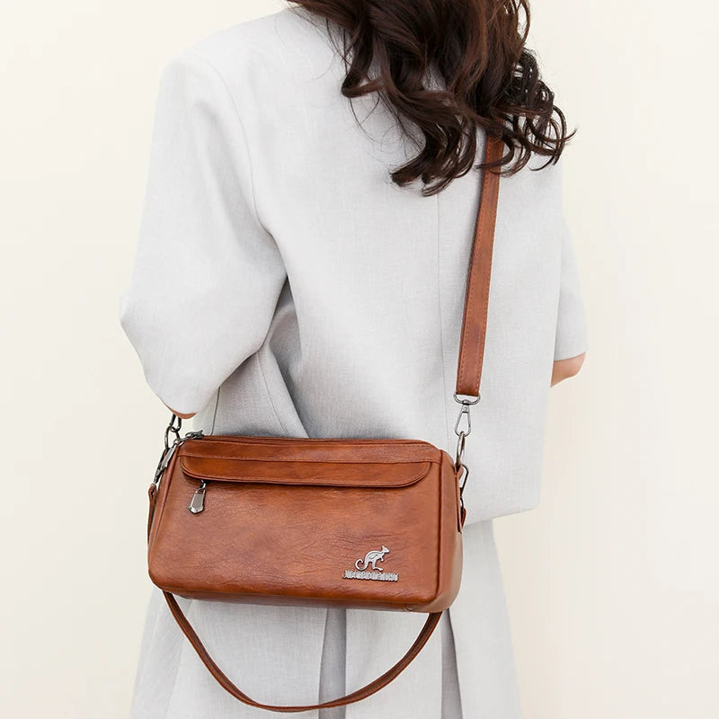 Borsa a Tracolla Vintage in Pelle