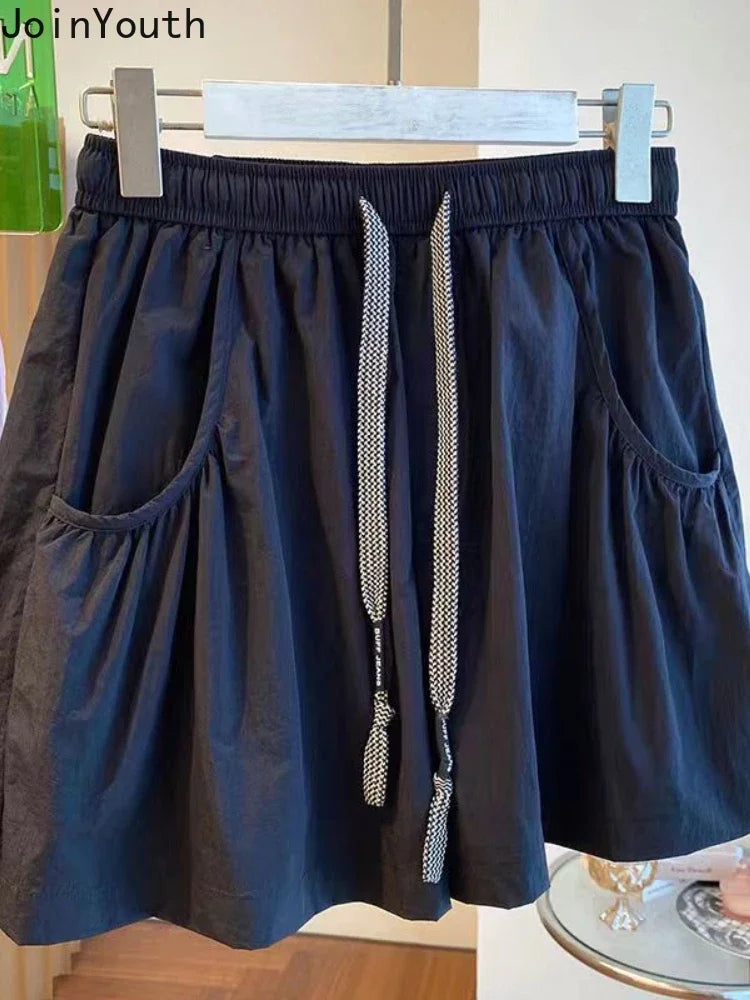 Gonna-Pantalone Casual con Coulisse