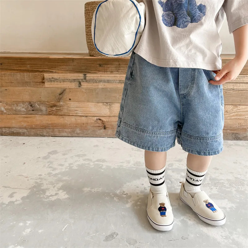 Pantaloncini di Jeans Casual per Bambini