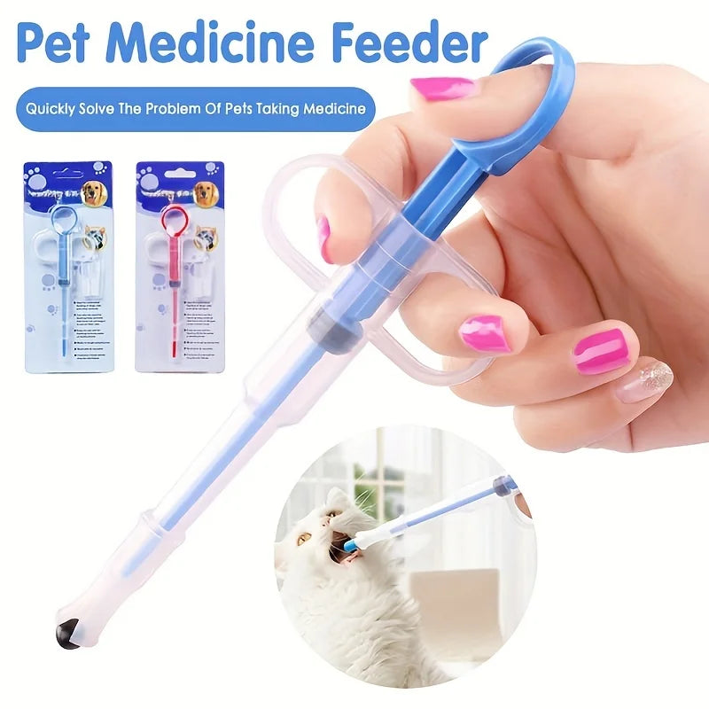 Siringe Somministrazione Medicine per Animali-Dosatore Pillole e Liquidi.