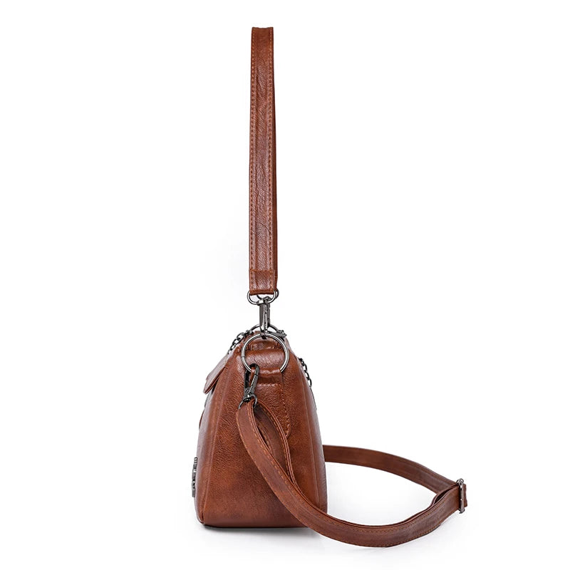 Borsa a Tracolla Vintage in Pelle