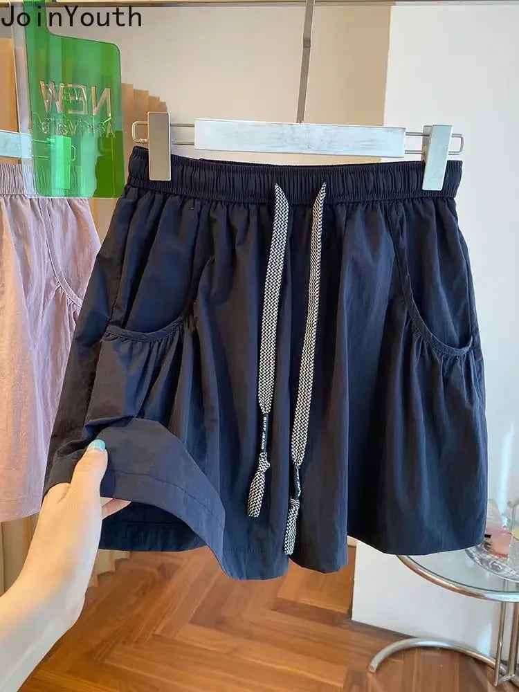 Gonna-Pantalone Casual con Coulisse